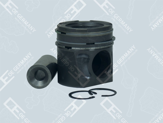 020320206603, Piston with rings and pin, OE Germany, 51.02500-6202, 41273600, 51025006202, 8742860010, 87-428600-10